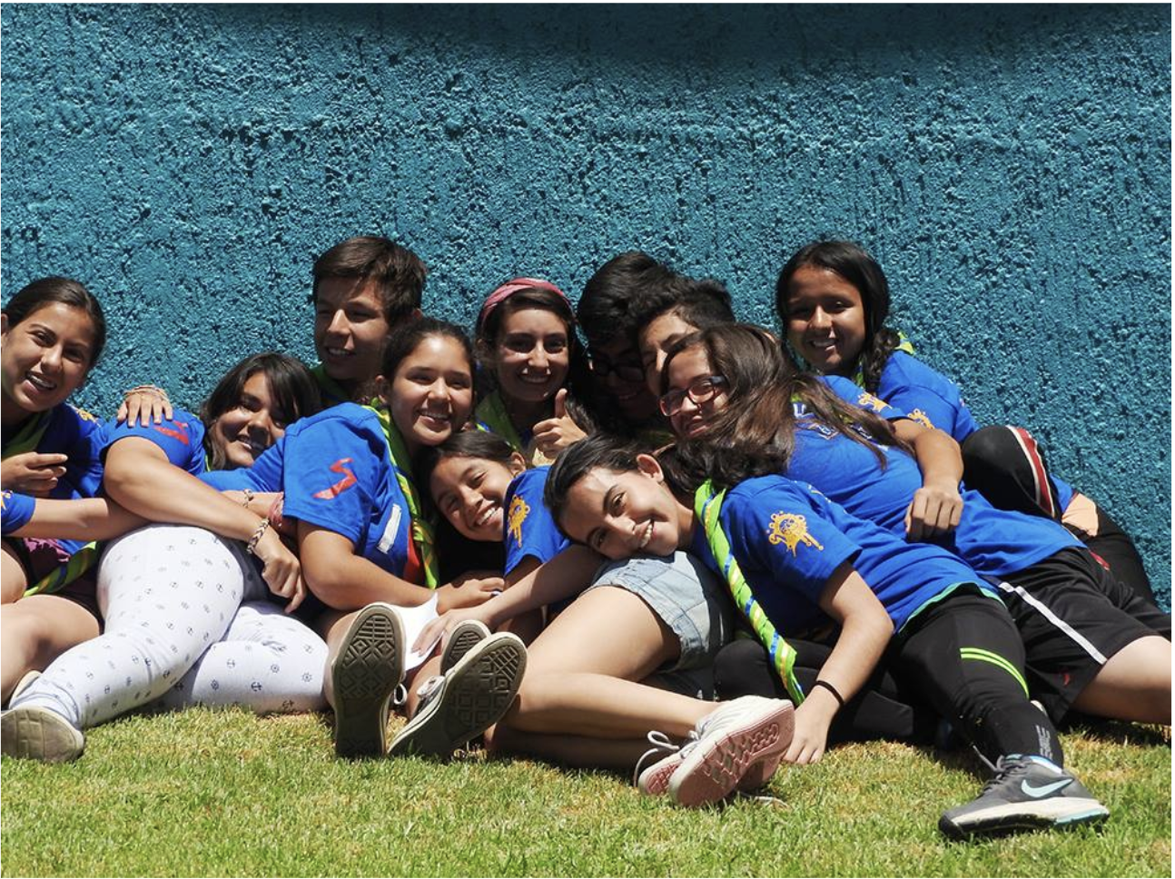 Fotografía tomada por Miguel Corral, 2016. Cierre de ciclo del grupo juvenil “ads Garibaldi 2015-2016”.